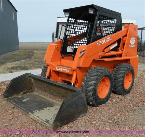 daewoo 1760xl skid steer for sale|1760xl daewoo skid steer manual.